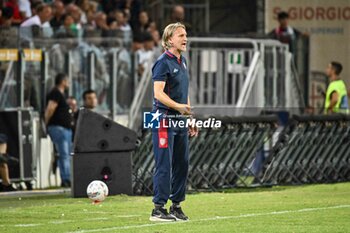 2024-08-12 - Davide Nicola Mister of Cagliari Calcio - CAGLIARI CALCIO VS CARRARESE CALCIO - ITALIAN CUP - SOCCER