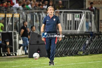 2024-08-12 - Davide Nicola Mister of Cagliari Calcio - CAGLIARI CALCIO VS CARRARESE CALCIO - ITALIAN CUP - SOCCER