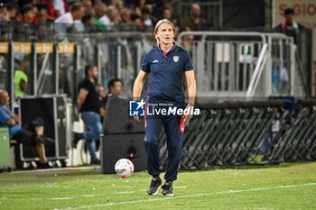 2024-08-12 - Davide Nicola Mister of Cagliari Calcio - CAGLIARI CALCIO VS CARRARESE CALCIO - ITALIAN CUP - SOCCER