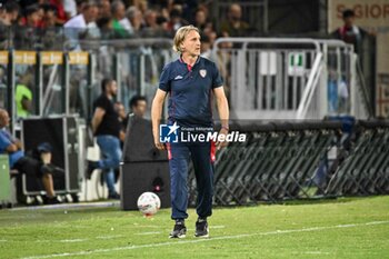 2024-08-12 - Davide Nicola Mister of Cagliari Calcio - CAGLIARI CALCIO VS CARRARESE CALCIO - ITALIAN CUP - SOCCER