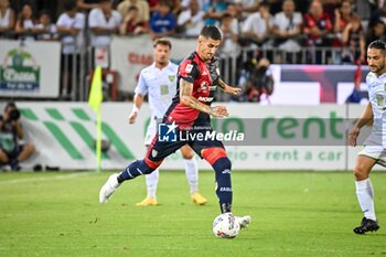 2024-08-12 - Alessandro Deiola of Cagliari Calcio - CAGLIARI CALCIO VS CARRARESE CALCIO - ITALIAN CUP - SOCCER