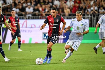 2024-08-12 - Gabriele Zappa of Cagliari Calcio - CAGLIARI CALCIO VS CARRARESE CALCIO - ITALIAN CUP - SOCCER