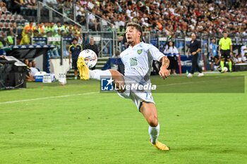 2024-08-12 - Simone Zanon of Carrarese Calcio 1908 - CAGLIARI CALCIO VS CARRARESE CALCIO - ITALIAN CUP - SOCCER