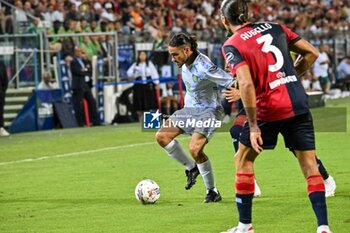 2024-08-12 - Nicolas Schiavi of Carrarese Calcio 1908 - CAGLIARI CALCIO VS CARRARESE CALCIO - ITALIAN CUP - SOCCER