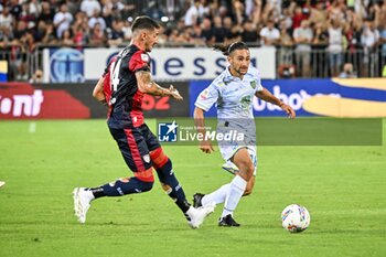 2024-08-12 - Nicolas Schiavi of Carrarese Calcio 1908 - CAGLIARI CALCIO VS CARRARESE CALCIO - ITALIAN CUP - SOCCER