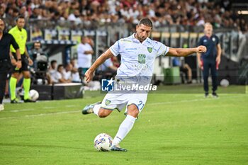 2024-08-12 - Mauro Coppolaro of Carrarese Calcio 1908 - CAGLIARI CALCIO VS CARRARESE CALCIO - ITALIAN CUP - SOCCER