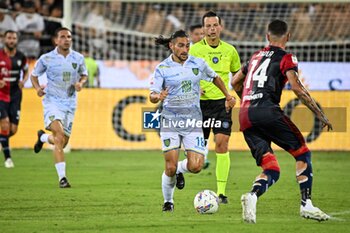 2024-08-12 - Nicolas Schiavi of Carrarese Calcio 1908 - CAGLIARI CALCIO VS CARRARESE CALCIO - ITALIAN CUP - SOCCER