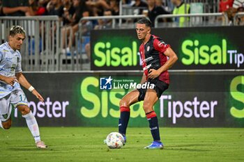 2024-08-12 - Gabriele Zappa of Cagliari Calcio - CAGLIARI CALCIO VS CARRARESE CALCIO - ITALIAN CUP - SOCCER