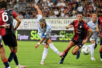 2024-08-12 - Emanuele Zuelli of Carrarese Calcio 1908 - CAGLIARI CALCIO VS CARRARESE CALCIO - ITALIAN CUP - SOCCER