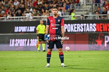 2024-08-12 - Razvan Marin of Cagliari Calcio - CAGLIARI CALCIO VS CARRARESE CALCIO - ITALIAN CUP - SOCCER