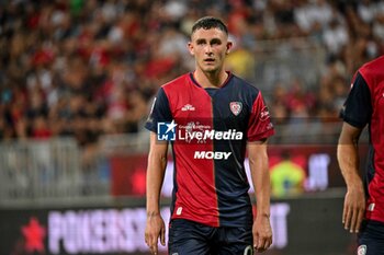 2024-08-12 - Roberto Piccoli of Cagliari Calcio - CAGLIARI CALCIO VS CARRARESE CALCIO - ITALIAN CUP - SOCCER