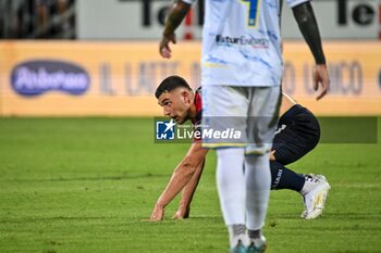 2024-08-12 - Roberto Piccoli of Cagliari Calcio - CAGLIARI CALCIO VS CARRARESE CALCIO - ITALIAN CUP - SOCCER