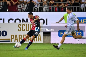 2024-08-12 - Gabriele Zappa of Cagliari Calcio - CAGLIARI CALCIO VS CARRARESE CALCIO - ITALIAN CUP - SOCCER