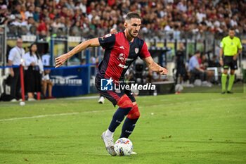 2024-08-12 - Paulo Azzi of Cagliari Calcio - CAGLIARI CALCIO VS CARRARESE CALCIO - ITALIAN CUP - SOCCER