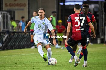 2024-08-12 - Alessandro Capello of Carrarese Calcio 1908 - CAGLIARI CALCIO VS CARRARESE CALCIO - ITALIAN CUP - SOCCER