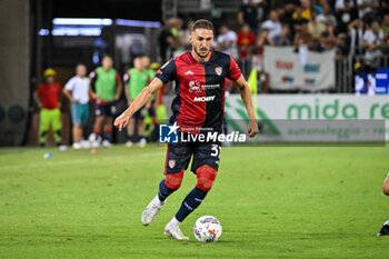 2024-08-12 - Paulo Azzi of Cagliari Calcio - CAGLIARI CALCIO VS CARRARESE CALCIO - ITALIAN CUP - SOCCER