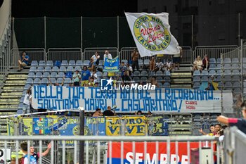 2024-08-12 - Tifosi, Fans of Carrarese Calcio 1908, Dedica - CAGLIARI CALCIO VS CARRARESE CALCIO - ITALIAN CUP - SOCCER