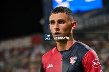 2024-08-12 - Roberto Piccoli of Cagliari Calcio - CAGLIARI CALCIO VS CARRARESE CALCIO - ITALIAN CUP - SOCCER