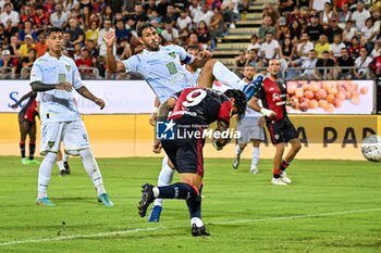 2024-08-12 - Gianluca Lapadula of Cagliari Calcio - CAGLIARI CALCIO VS CARRARESE CALCIO - ITALIAN CUP - SOCCER