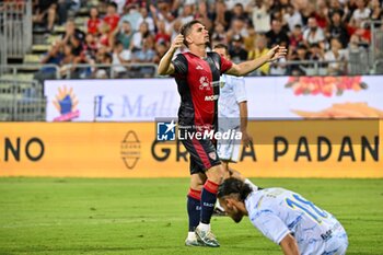 2024-08-12 - Razvan Marin of Cagliari Calcio - CAGLIARI CALCIO VS CARRARESE CALCIO - ITALIAN CUP - SOCCER