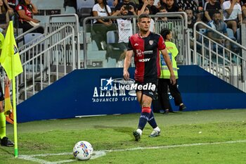 2024-08-12 - Razvan Marin of Cagliari Calcio - CAGLIARI CALCIO VS CARRARESE CALCIO - ITALIAN CUP - SOCCER