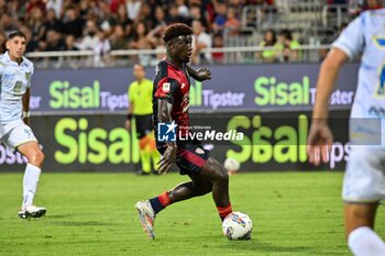 2024-08-12 - Michel Adopo of Cagliari Calcio - CAGLIARI CALCIO VS CARRARESE CALCIO - ITALIAN CUP - SOCCER