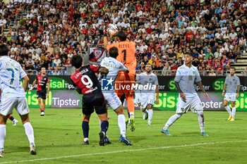 2024-08-12 - Marco Bleve of Carrarese Calcio 1908 - CAGLIARI CALCIO VS CARRARESE CALCIO - ITALIAN CUP - SOCCER