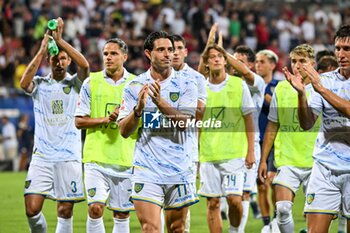 2024-08-12 - Manuel Cicconi of Carrarese Calcio 1908 - CAGLIARI CALCIO VS CARRARESE CALCIO - ITALIAN CUP - SOCCER