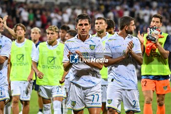 2024-08-12 - Niccolo Belloni of Carrarese Calcio 1908 - CAGLIARI CALCIO VS CARRARESE CALCIO - ITALIAN CUP - SOCCER