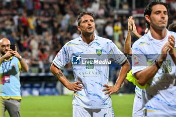 2024-08-12 - Simone Della Latta of Carrarese Calcio 1908 - CAGLIARI CALCIO VS CARRARESE CALCIO - ITALIAN CUP - SOCCER