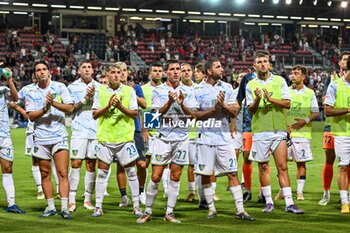 2024-08-12 - Niccolo Belloni of Carrarese Calcio 1908 - CAGLIARI CALCIO VS CARRARESE CALCIO - ITALIAN CUP - SOCCER