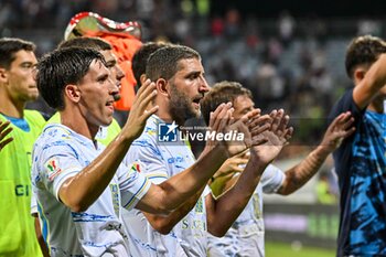 2024-08-12 - Team Carrarese Calcio 1908 Post Game - CAGLIARI CALCIO VS CARRARESE CALCIO - ITALIAN CUP - SOCCER