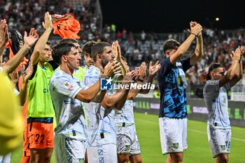 2024-08-12 - Team Carrarese Calcio 1908 Post Game - CAGLIARI CALCIO VS CARRARESE CALCIO - ITALIAN CUP - SOCCER