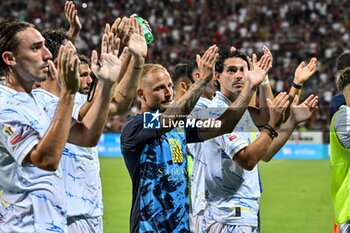 2024-08-12 - Team Carrarese Calcio 1908 Post Game - CAGLIARI CALCIO VS CARRARESE CALCIO - ITALIAN CUP - SOCCER