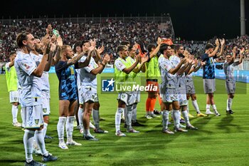 2024-08-12 - Team Carrarese Calcio 1908 Post Game - CAGLIARI CALCIO VS CARRARESE CALCIO - ITALIAN CUP - SOCCER