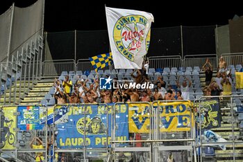 2024-08-12 - Tifosi, Fans of Carrarese Calcio 1908 Post Game - CAGLIARI CALCIO VS CARRARESE CALCIO - ITALIAN CUP - SOCCER