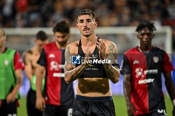 2024-08-12 - Alessandro Deiola of Cagliari Calcio - CAGLIARI CALCIO VS CARRARESE CALCIO - ITALIAN CUP - SOCCER