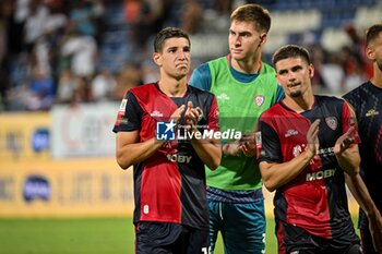 2024-08-12 - Matteo Prati of Cagliari Calcio - CAGLIARI CALCIO VS CARRARESE CALCIO - ITALIAN CUP - SOCCER