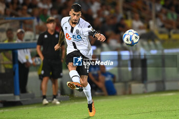 2024-08-04 - Emanuele Pio Adamo (Cesena Calcio) serving assist for Matteo Francesconi's goal - CESENA FC VS PADOVA CALCIO - ITALIAN CUP - SOCCER