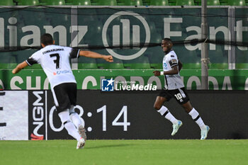 2024-08-04 - Augustus Kargbo (Cesena Fc) celebrating his goal - CESENA FC VS PADOVA CALCIO - ITALIAN CUP - SOCCER