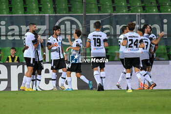 2024-08-04 - Augustus Kargbo (Cesena Fc) celebrating his goal - CESENA FC VS PADOVA CALCIO - ITALIAN CUP - SOCCER