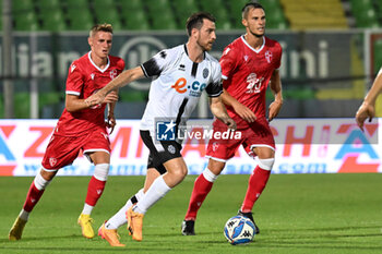 2024-08-04 - Simone Bastoni (Cesena Fc) in action - CESENA FC VS PADOVA CALCIO - ITALIAN CUP - SOCCER