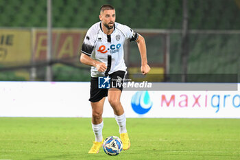 2024-08-04 - Matteo Curto (Cesena Fc) in action - CESENA FC VS PADOVA CALCIO - ITALIAN CUP - SOCCER