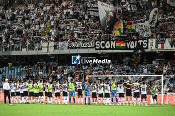 2024-08-04 - Cesena Fc supporters Curva Mare celebrating the victory - CESENA FC VS PADOVA CALCIO - ITALIAN CUP - SOCCER