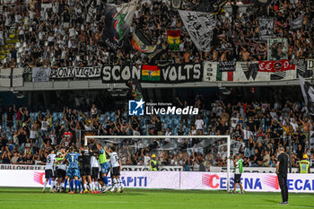 2024-08-04 - Cesena Fc supporters Curva Mare celebrating the victory - CESENA FC VS PADOVA CALCIO - ITALIAN CUP - SOCCER