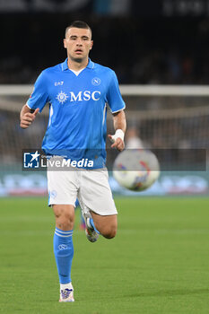 2024-08-10 - Alessandro Buongiorno of SSC Napoli in action during the Soccer Italian Cup Freccia Rossa between SSC Napoli vs Modena FC at Diego Armando Maradona Stadium - SSC NAPOLI VS MODENA FC - ITALIAN CUP - SOCCER