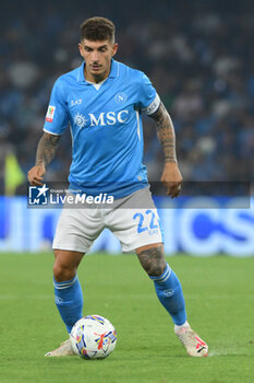 2024-08-10 - Giovanni Di Lorenzo of SSC Napoli in action during the Soccer Italian Cup Freccia Rossa between SSC Napoli vs Modena FC at Diego Armando Maradona Stadium - SSC NAPOLI VS MODENA FC - ITALIAN CUP - SOCCER