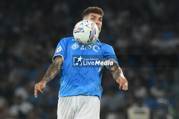 2024-08-10 - Giovanni Di Lorenzo of SSC Napoli in action during the Soccer Italian Cup Freccia Rossa between SSC Napoli vs Modena FC at Diego Armando Maradona Stadium - SSC NAPOLI VS MODENA FC - ITALIAN CUP - SOCCER