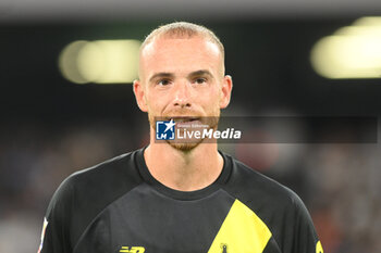 2024-08-10 - Antonio Palumbo of Modena FC during the Soccer Italian Cup Freccia Rossa between SSC Napoli vs Modena FC at Diego Armando Maradona Stadium - SSC NAPOLI VS MODENA FC - ITALIAN CUP - SOCCER