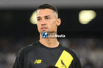 2024-08-10 - Simone Santoro of Modena FC during the Soccer Italian Cup Freccia Rossa between SSC Napoli vs Modena FC at Diego Armando Maradona Stadium - SSC NAPOLI VS MODENA FC - ITALIAN CUP - SOCCER